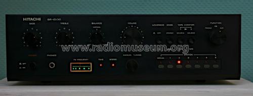 Stereo Receiver SR-6100; Hitachi Ltd.; Tokyo (ID = 3110863) Radio