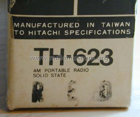 TH-623; Hitachi Ltd.; Tokyo (ID = 1395886) Radio
