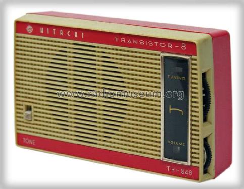 Transistor 8 TH-848; Hitachi Ltd.; Tokyo (ID = 394563) Radio