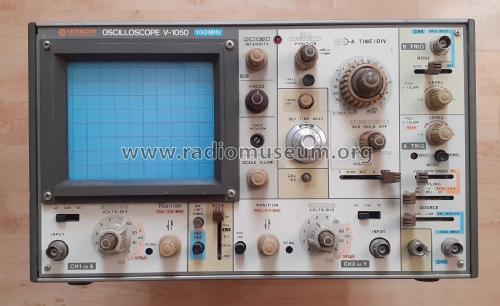 Oscilloscope V-1050; Hitachi Ltd.; Tokyo (ID = 2879390) Equipment