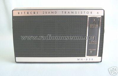 WH-638; Hitachi Ltd.; Tokyo (ID = 277889) Radio