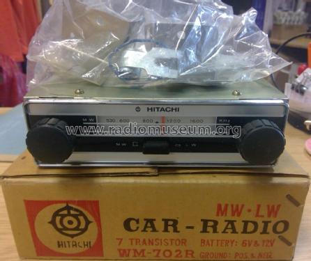 WM-702R; Hitachi Ltd.; Tokyo (ID = 2862970) Car Radio
