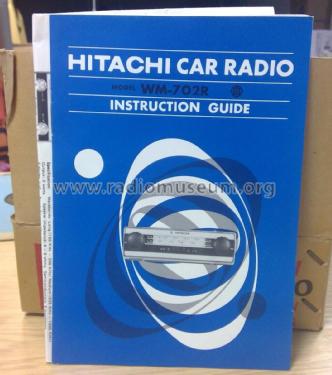 WM-702R; Hitachi Ltd.; Tokyo (ID = 2862973) Car Radio
