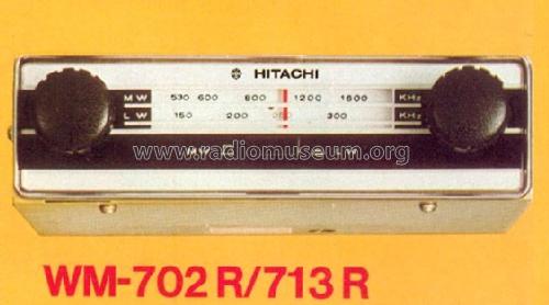 WM-702R; Hitachi Ltd.; Tokyo (ID = 575706) Car Radio