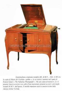 Gramophone Console 265; HMV Brand, His (ID = 3046887) TalkingM