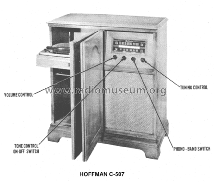 C-507; Hoffman Radio Corp.; (ID = 1422895) Radio