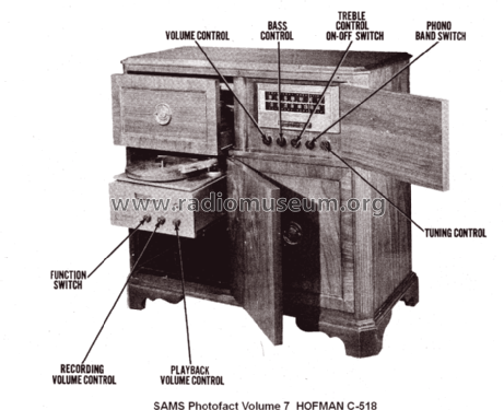 C-518; Hoffman Radio Corp.; (ID = 1280444) Radio