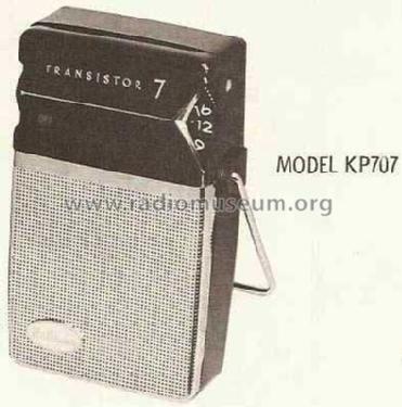 KP707 Ch=BP317; Hoffman Radio Corp.; (ID = 493194) Radio