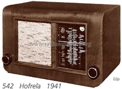542; Hofrela, (ID = 1642) Radio