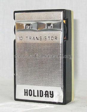 10 Transistor H-193; Holiday; brand (ID = 1413966) Radio