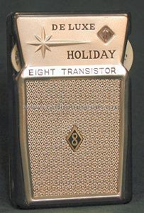 Deluxe Eight Transistor 8 ; Holiday; brand (ID = 263722) Radio