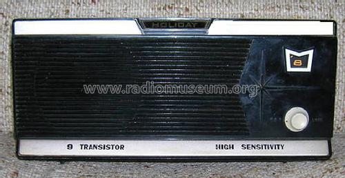 9 Transistor High Sensitivity ; Holiday; brand (ID = 1524102) Radio