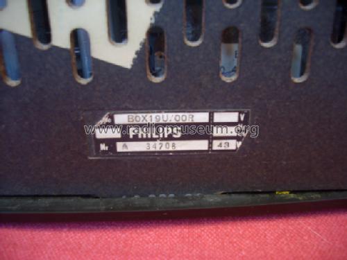 Philitina B0X19U /00R; Philips; Eindhoven (ID = 1281299) Radio