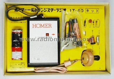 1 Transistor Radio IT-40; Homer Radio; Tokyo (ID = 1584864) Kit