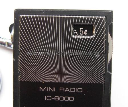 Mini Radio IC-6000; Homer Radio; Tokyo (ID = 1604241) Radio