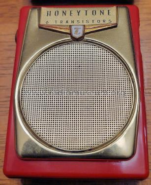 6 Transistors G-607; Honeytone Honey Tone (ID = 2766625) Radio