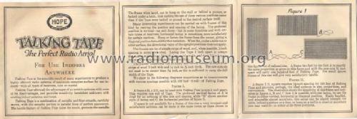 Talking Tape The Perfect Radio Aerial; Hope Webbing Company (ID = 146275) Antenna