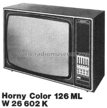 Color 126ML W26602K /50 /55 Ch= K9; Horny Hornyphon; (ID = 1881484) Television