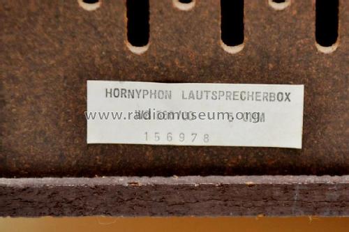 Lautsprecherbox WB 566 /00; Horny Hornyphon; (ID = 2124100) Parlante