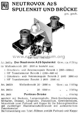 Neutrovox A2S; Horny Hornyphon; (ID = 705550) Radio