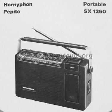 Pepito SX1260; Horny Hornyphon; (ID = 71104) Radio