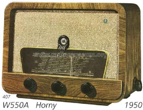 Prinz 51 W550A; Horny Hornyphon; (ID = 1690) Radio