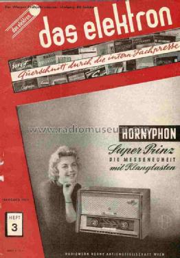 Super-Prinz W467A /2; Horny Hornyphon; (ID = 675629) Radio