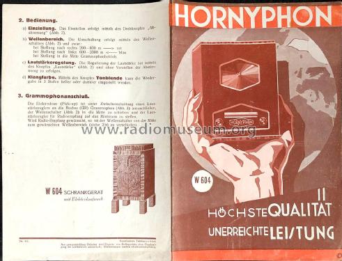 W604; Horny Hornyphon; (ID = 2748718) Radio