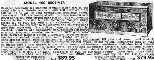 460 ; Howard Radio Company (ID = 1789268) Commercial Re