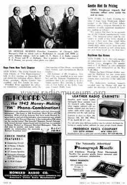 718-FMA or 718-XFMA Chippendale ; Howard Radio Company (ID = 1059182) Radio