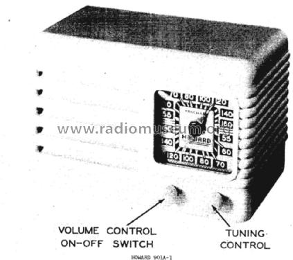 901AW ; Howard Radio Company (ID = 1405858) Radio