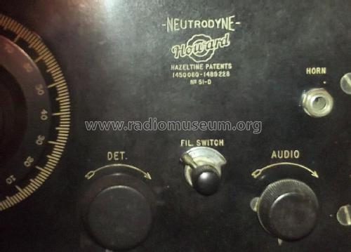 Neutrodyne D ; Howard Radio Company (ID = 2545815) Radio