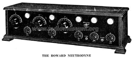 Neutrodyne ; Howard Radio Company (ID = 1143561) Radio