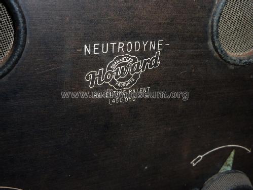 Neutrodyne ; Howard Radio Company (ID = 1424485) Radio
