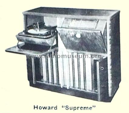 Supreme ; Howard Radio Pty. (ID = 2721938) Radio