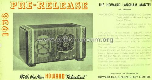 Teledial 861; Howard Radio Pty. (ID = 1746934) Radio