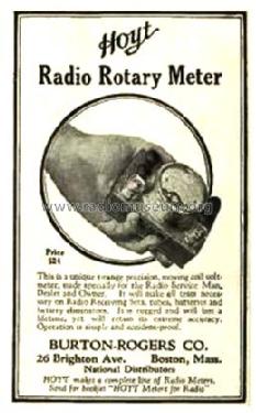 Radio Rotary Meter ; Hoyt Electrical (ID = 1435261) Equipment