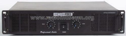 Professional Audio Power Mosfet Amplifier VPA2200MBN; HQ-Power; where?, (ID = 2606394) Ampl/Mixer