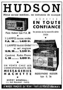 FA38; Hudson; Paris (ID = 2646902) Radio