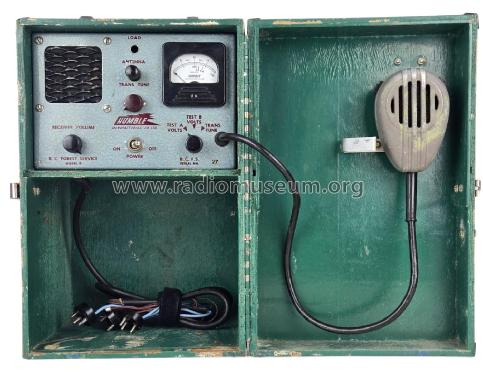 Model B Radiophone ; Humble Manufacturing (ID = 3108594) Commercial TRX