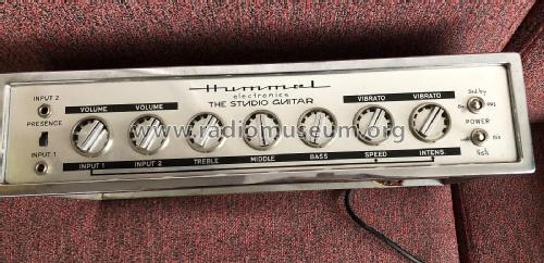 The Studio Guitar ; Hummel Electronics; (ID = 2566524) Ampl/Mixer