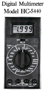 Digital Multimeter HC-5440; Hung Chang Co. Ltd., (ID = 2211978) Equipment