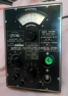 Capacitance and Resistor Analys C.R.B.; Hunts, A.H. Hunt Ltd (ID = 2392041) Ausrüstung