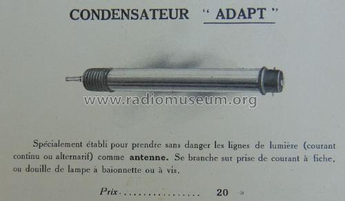 Condensateur Adapt; Hurm, Horace, Hurm (ID = 2395006) Antenne