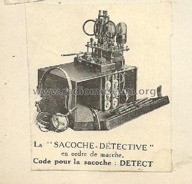 Microdion Sacoche-Détective M.P.3; Hurm, Horace, Hurm (ID = 2595452) Radio