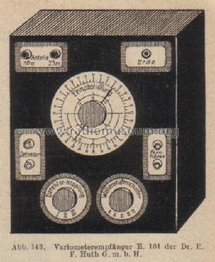 Variometerempfänger E101; Huth, Signalbau AG, (ID = 120441) Galena