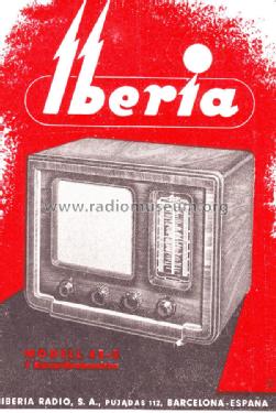 43-E Serie K; Iberia Radio SA; (ID = 1276638) Radio