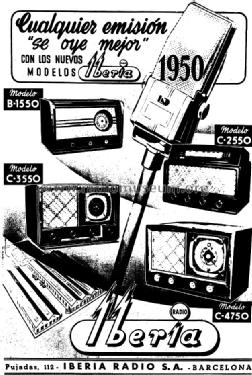 C-3550; Iberia Radio SA; (ID = 1308987) Radio