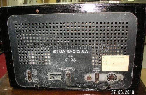 C-36; Iberia Radio SA; (ID = 987306) Radio