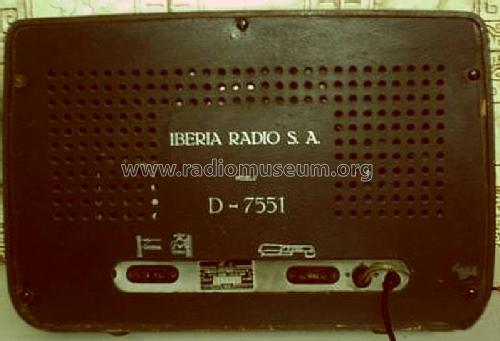 43EB Serie D7551; Iberia Radio SA; (ID = 607551) Radio